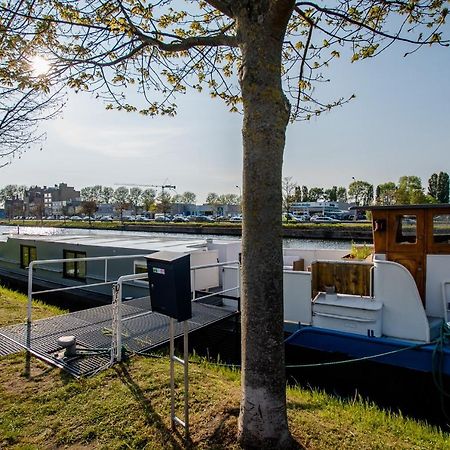 Houseboat Jana - With Sauna And Terrace Bruges Exterior foto