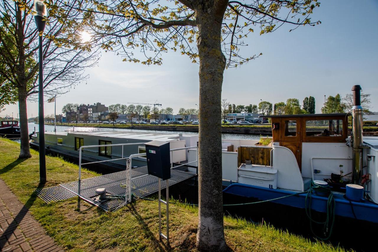 Houseboat Jana - With Sauna And Terrace Bruges Exterior foto