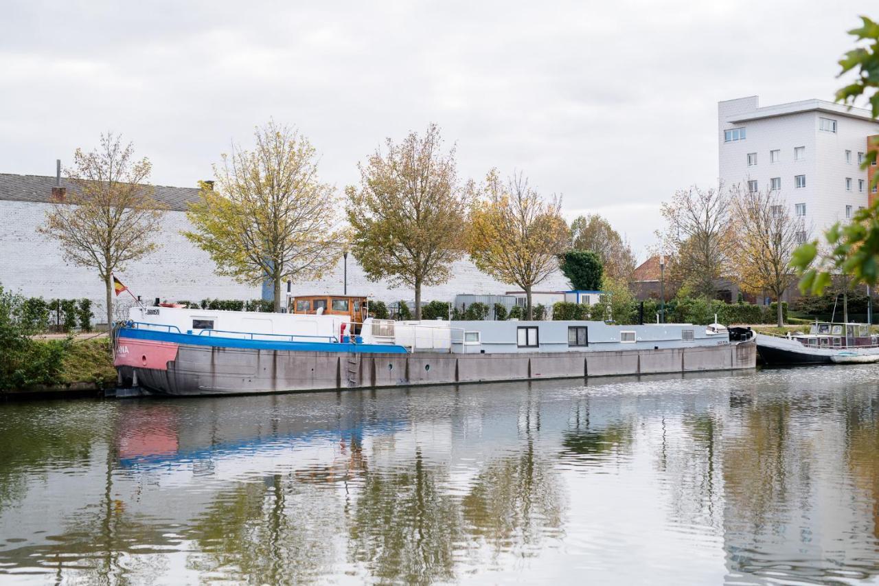 Houseboat Jana - With Sauna And Terrace Bruges Exterior foto