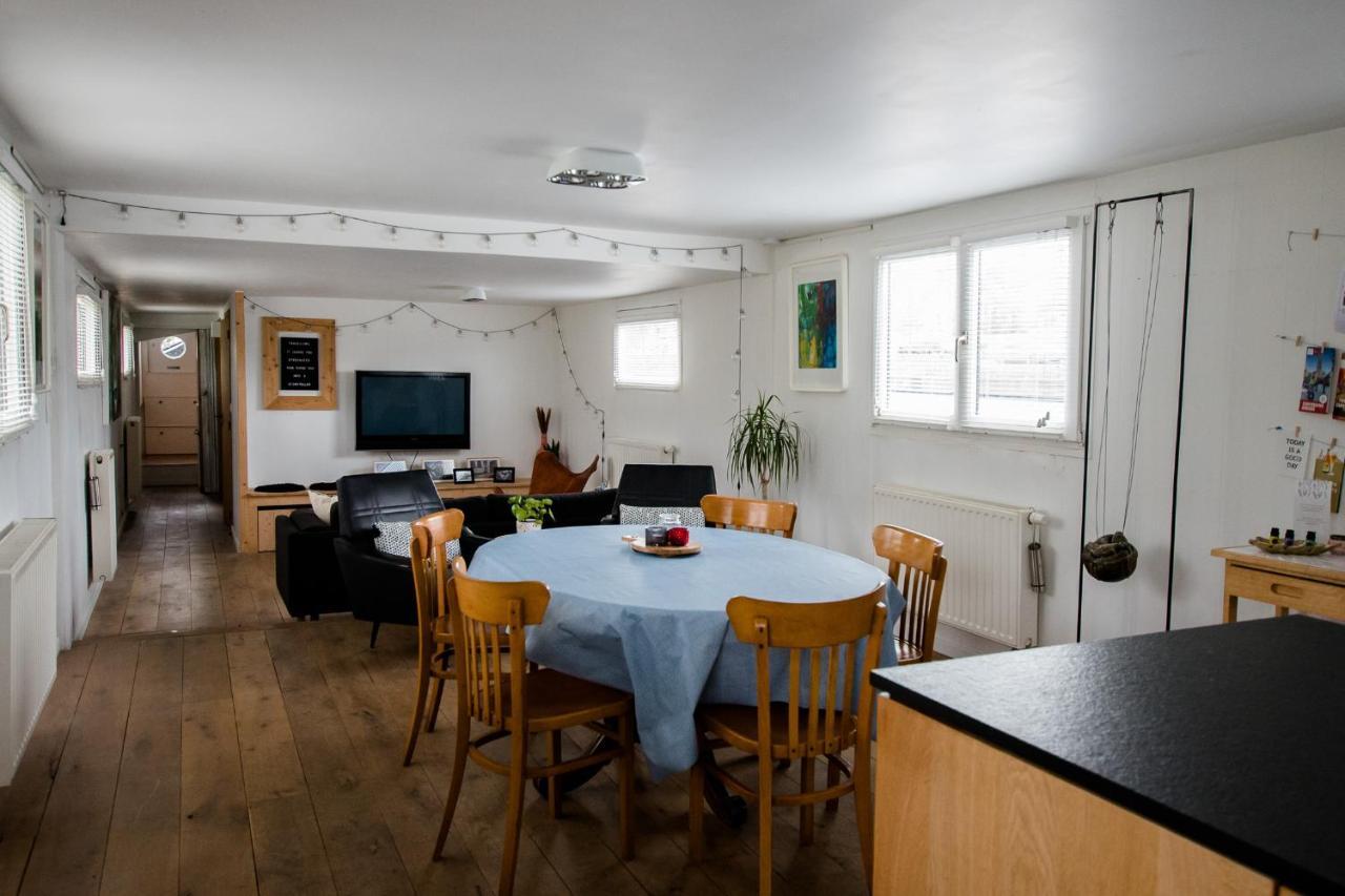 Houseboat Jana - With Sauna And Terrace Bruges Exterior foto